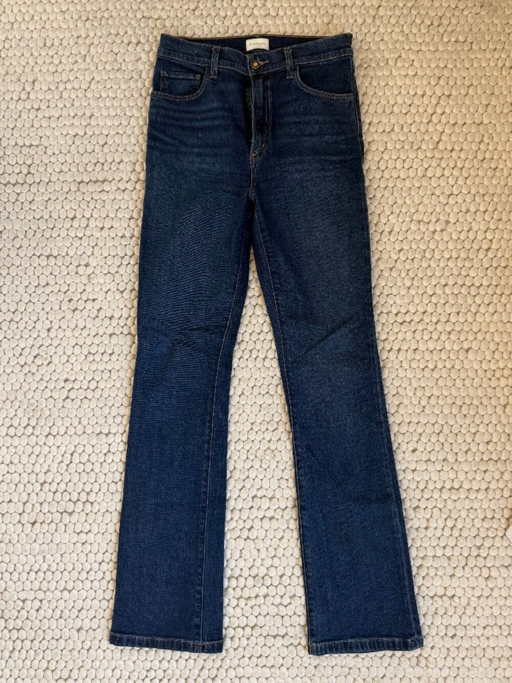 Favorite Daughter The Valentina Super High Rise Mini Boot Jeans in Woodside, 29